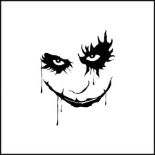 Load image into Gallery viewer, Joker Face #2 Vinyl Decal