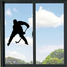 Load image into Gallery viewer, Hockey Player Vinyl Decal