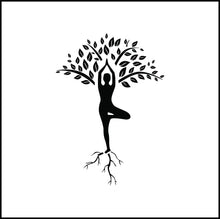 Load image into Gallery viewer, Woman Rooted As A Tree Silhouette Vinyl Decal