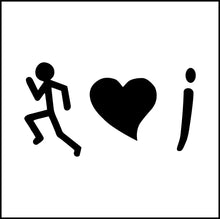 Load image into Gallery viewer, I Love To Run/Jog Vinyl Decal