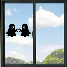 Load image into Gallery viewer, Best Ghost Friends Ghoul Friends Heart Shape Vinyl Decal