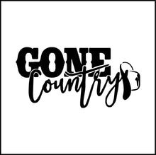Load image into Gallery viewer, Gone Country Vinyl Decal