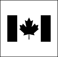 Load image into Gallery viewer, Canadian Flag Vinyl Decal
