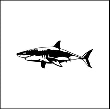 Load image into Gallery viewer, Shark Vinyl Decal