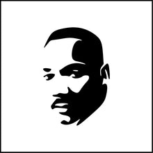 Load image into Gallery viewer, Martin Luther King Jr Portrait Vinyl Decal