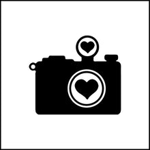 Load image into Gallery viewer, Camera/ Love For Photography Vinyl Decal