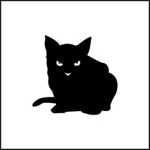 Load image into Gallery viewer, Angry Cat/Kitten Vinyl Decal