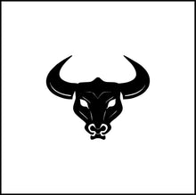 Load image into Gallery viewer, Bull/Cow Head Vinyl Decal