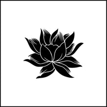 Load image into Gallery viewer, Lotus Flower Vinyl Decal