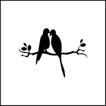 Load image into Gallery viewer, Love Birds On A Branch Vinyl Decal