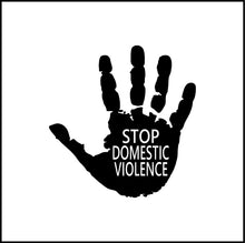 Load image into Gallery viewer, Stop Domestic Violence Vinyl Decal