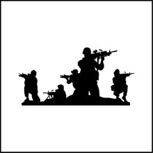 Load image into Gallery viewer, Army Guys Soldiers Vinyl Decal