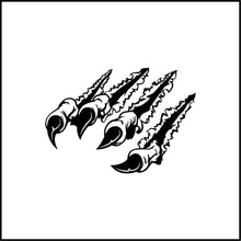 Load image into Gallery viewer, Monster Claws Shredding Vinyl Decal