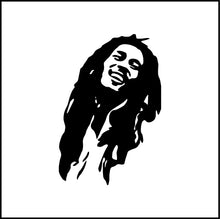 Load image into Gallery viewer, Bob Marley Portrait Vinyl Decal