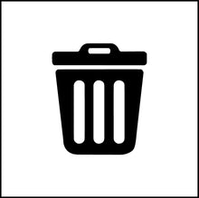 Load image into Gallery viewer, Trash Bin/Garbage Can Vinyl Decal