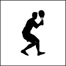 Load image into Gallery viewer, Guy Tennis Player #3 Vinyl Decal