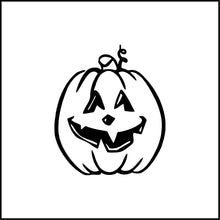 Load image into Gallery viewer, Pumpkin Jack O Latern Vinyl Decal