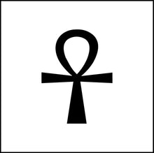 Load image into Gallery viewer, Ankh Symbol Key Of Life Egyptian Hieroglyphic Vinyl Decal