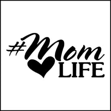 Load image into Gallery viewer, #MomLife Vinyl Decal