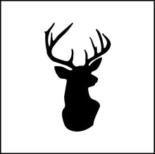 Load image into Gallery viewer, Deer Trophy Head Vinyl Decal