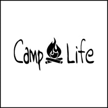 Load image into Gallery viewer, Camp Life Vinyl Decal
