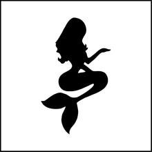 Load image into Gallery viewer, Mermaid Silhouette Vinyl Decal
