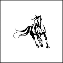 Load image into Gallery viewer, Horse Running Outline Vinyl Decal