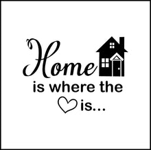 Load image into Gallery viewer, Home Is Where The Heart Is Vinyl Decal
