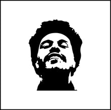 Load image into Gallery viewer, The Weeknd Face Vinyl Decal