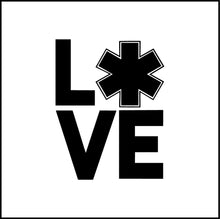 Load image into Gallery viewer, Love Medical/Medic Healthcare Vinyl Decal