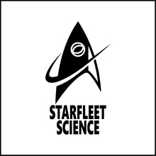 Load image into Gallery viewer, Starfleet Science Symbol Star Trek Vinyl Decal