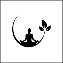 Load image into Gallery viewer, Yoga/Yogi Meditate Meditation #2 Vinyl Decal