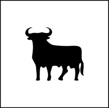 Load image into Gallery viewer, Bull Standing Vinyl Decal