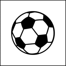 Load image into Gallery viewer, Soccerball Vinyl Decal