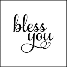 Load image into Gallery viewer, Bless You Vinyl Decal