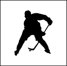 Load image into Gallery viewer, Hockey Player Vinyl Decal