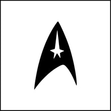 Load image into Gallery viewer, Starfleet Symbol Star Trek Vinyl Decal