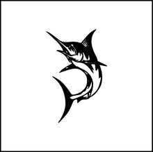 Load image into Gallery viewer, Blue Marlin Fish Vinyl Decal