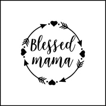 Load image into Gallery viewer, Blessed Mama Vinyl Decal