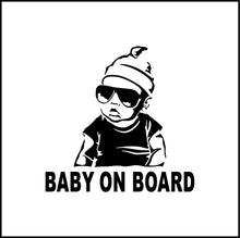 Load image into Gallery viewer, Cool Baby On Board Vinyl Decal