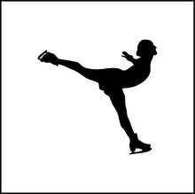 Load image into Gallery viewer, Figure Skater Vinyl Decal