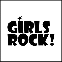 Load image into Gallery viewer, Girls Rock! Vinyl Decal