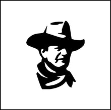 Load image into Gallery viewer, John Wayne Portrait Vinyl Decal