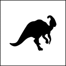 Load image into Gallery viewer, Parasaurolophus Dinosaur Vinyl Decal