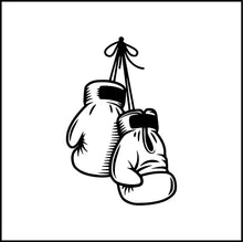Load image into Gallery viewer, Hanging Boxing Gloves #2 Vinyl Decal