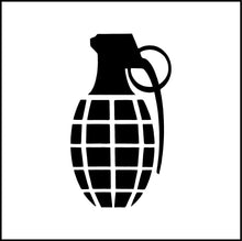 Load image into Gallery viewer, Hand Grenade Vinyl Decal