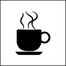 Load image into Gallery viewer, Steaming Mug Coffee Cup Vinyl Decal