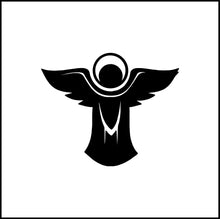 Load image into Gallery viewer, Angel Icon Halo Symbol Vinyl Decal
