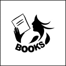 Load image into Gallery viewer, Woman Reading Book #2 Vinyl Decal