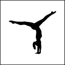 Load image into Gallery viewer, Gymnastics Hand Stand Vinyl Decal